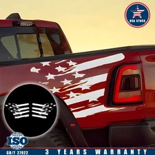 White Sport Rear Trunk Side Bed Vinyl Sticker Decal Fit Dodge RAM 3500 1500 2500