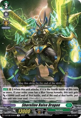 Shoreline Raise Dragon R D-BT08: Minerva Rising D-BT08/050EN MP