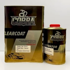 HIGH GLOSS & SOLIDS PROFESSIONAL CLEARCOAT GALLON WITH FAST ACTIVATOR 4:1
