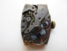 PUW cal. 5 vintage manual wind watch movement - for parts