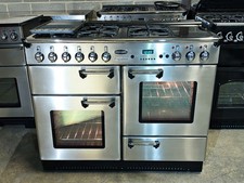 Refurb Rangemaster Professional 110cm Dual Fuel RANGE COOKER Steel & Chr (6F19)