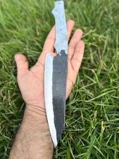 Handmade Chef Kitchen Bunka Knife Chopping Blank Blade make Your Own Handle