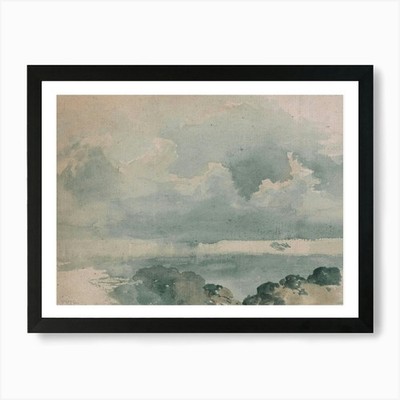 View Of The Sea Art Print Framed Wall Art Poster Canvas Print Picture