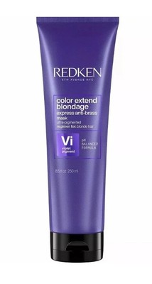 Redken Color Extend Blondage Anti-Brass Purple Hair Mask 8.5 oz  - Brand New!