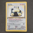 Pokémon Snorlax 11/64 Jungle Holo Rare 1st Edition 1999 Card Heavily Played