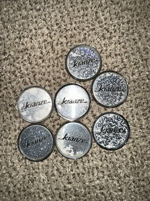 Set of 7! Weds Kranze Wheels Center Caps OEM FOR LXZ, CERBERUS 1 +