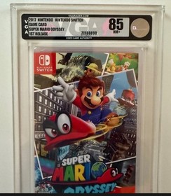Super Mario Odyssey (Nintendo Switch) VGA 85 Sealed First Print not WATA CGC