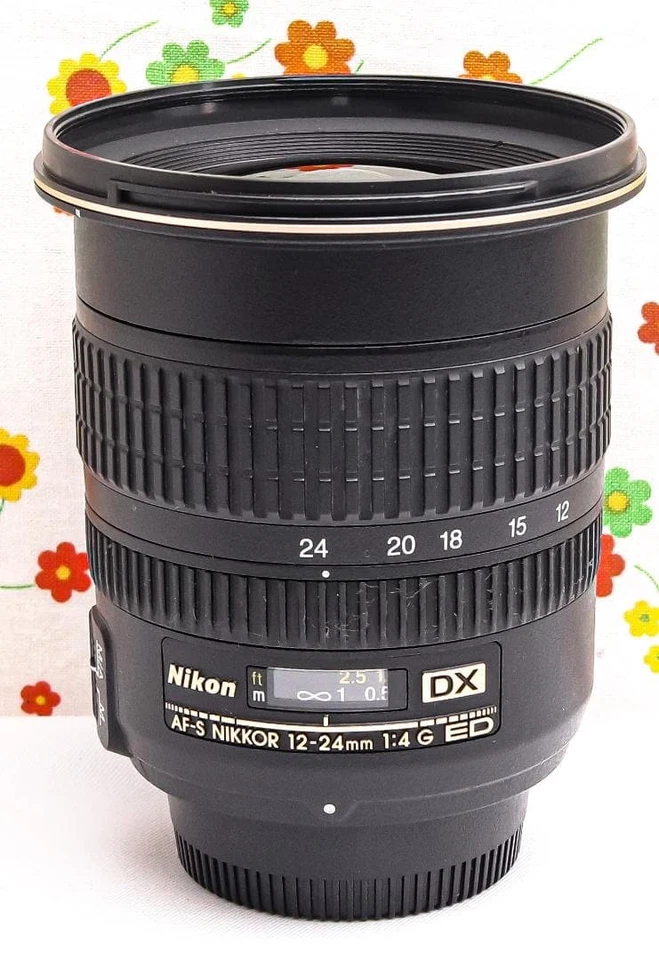 Excellent condition Nikon AF S 12 24mm Ultra wide angle lens Compact and high pe - Image 3 of 4