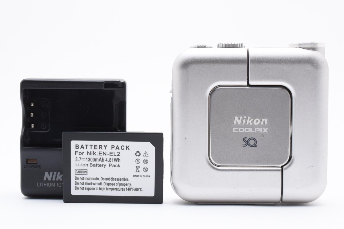 Nikon COOLPIX SQ 3.1MP Digital Camera - Silver for sale online | eBay