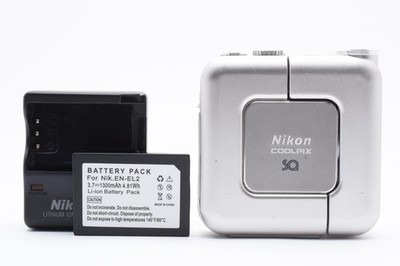 Nikon COOLPIX SQ 3.1MP Digital Camera - Silver for sale online | eBay