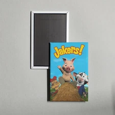 Jakers! The Adventures of Piggley Winks Mini TV Show Poster Fridge Locker Magnet
