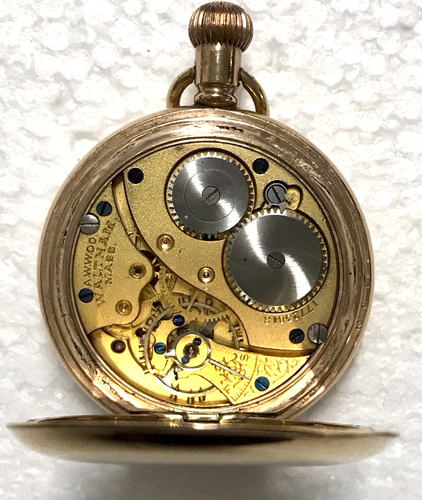 c.1900, Waltham Gold Filled Ladies Half Hunter pocket watch - Picture 3 of 11