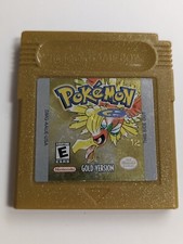 Pokemon Gold Version Game Boy Color with box and manual authentic