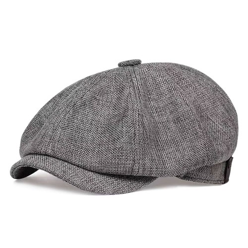 Summer Fashion Beret Cap Newsboy Hat Hip Hop Caps Retro Beret Hat Octagonal Cap - Picture 14 of 14