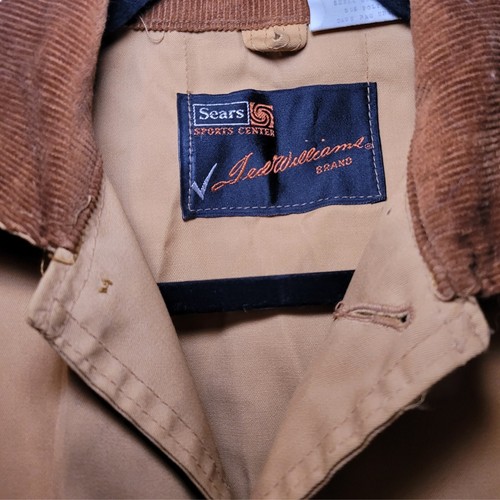 70s / 80s Vintage Hunting Jacket Women's Sears Sporting Goods, Size 16 Medium - Picture 9 of 12