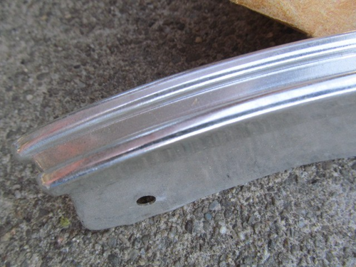 1969 Chevelle Concours wagon right rear wheel opening molding NOS GM - Bild 3 von 5