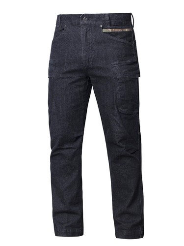 Herren Cargohose Tactical Outdoor Denim Jeans Elastizität Camping Freizeithose - Bild 12 von 22