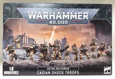 Warhammer 40000 Astra Militarum Cadian Shock Troops Single Bits
