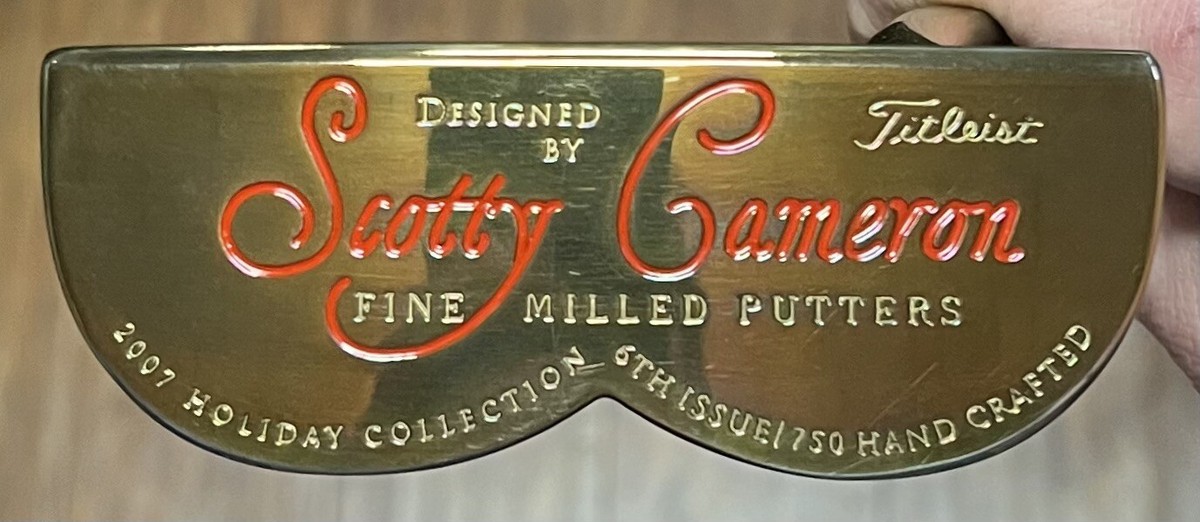 Scotty Cameron 2007 Holiday Collection Limited Putter W/ Cover