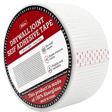 Drywall Joint Tape Self-Adhesive Fiberglass Mesh Tape for Wall Crack, 150 Feet