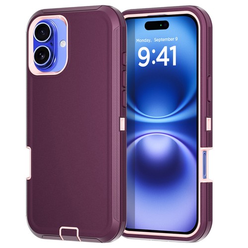 Funda resistente a prueba de golpes para iPhone 16 Pro Max/16 Plus Funda resistente cubierta blindada - Imagen 13 de 19