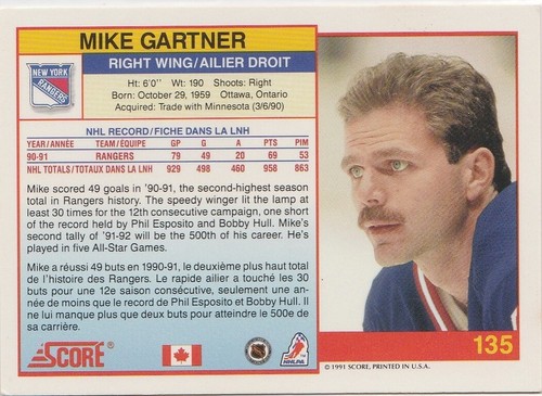 New York Rangers NHL Hockey Cards - Buy 1 Card, Get 2 Cards Free - Picture 337 of 455