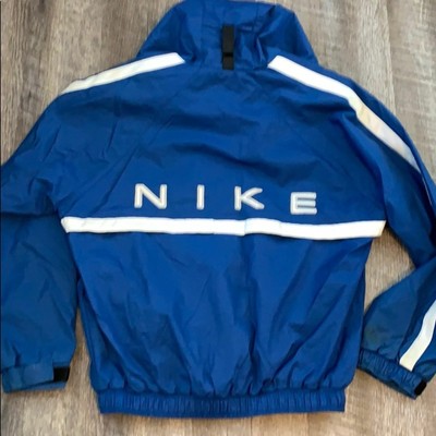 royal blue windbreaker nike