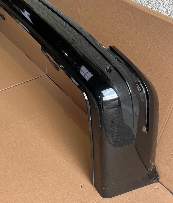 VW T6 T6 1 TRANSPORTER CARAVELLE REAR BUMPER DEEP BLACK PAINT CODE LC9X VW T6 T6 1 TRANSPORTER CARAVELLE REAR BUMPER DEEP BLACK PAINT CODE LC9X