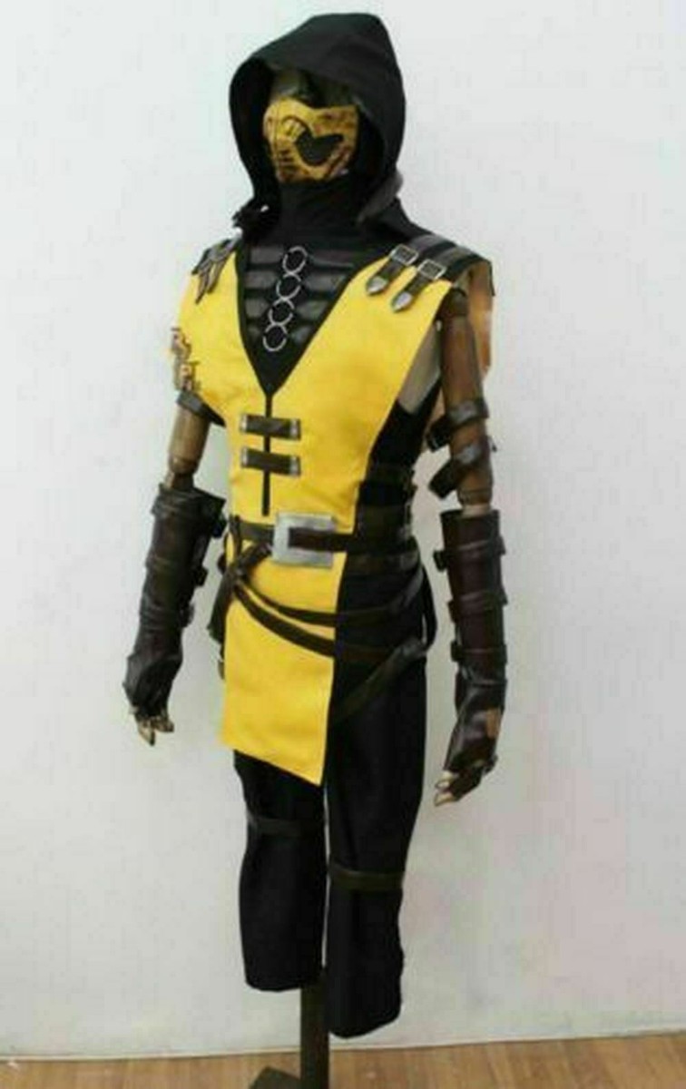New! Mortal Kombat X Scorpion Cosplay Costume | eBay New! Mortal Kombat X Scorpion Cosplay Costume | eBay