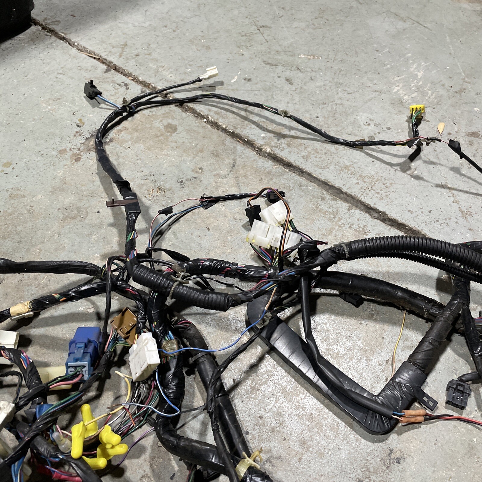 8993 Nissan 240sx S13 OEM Main Body Chassis Wiring Harness NO ENGINE