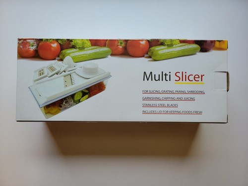 Manual Vegetable Slicer Potato Fruit Cutter Stainless Steel Mandoline Kitchen - Picture 2 of 3