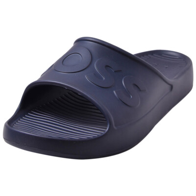 サンダル HUGO Men Sandals Black 50522525 001 Amazon.com | HUGO Big Logo Flip Flops | Sandals
