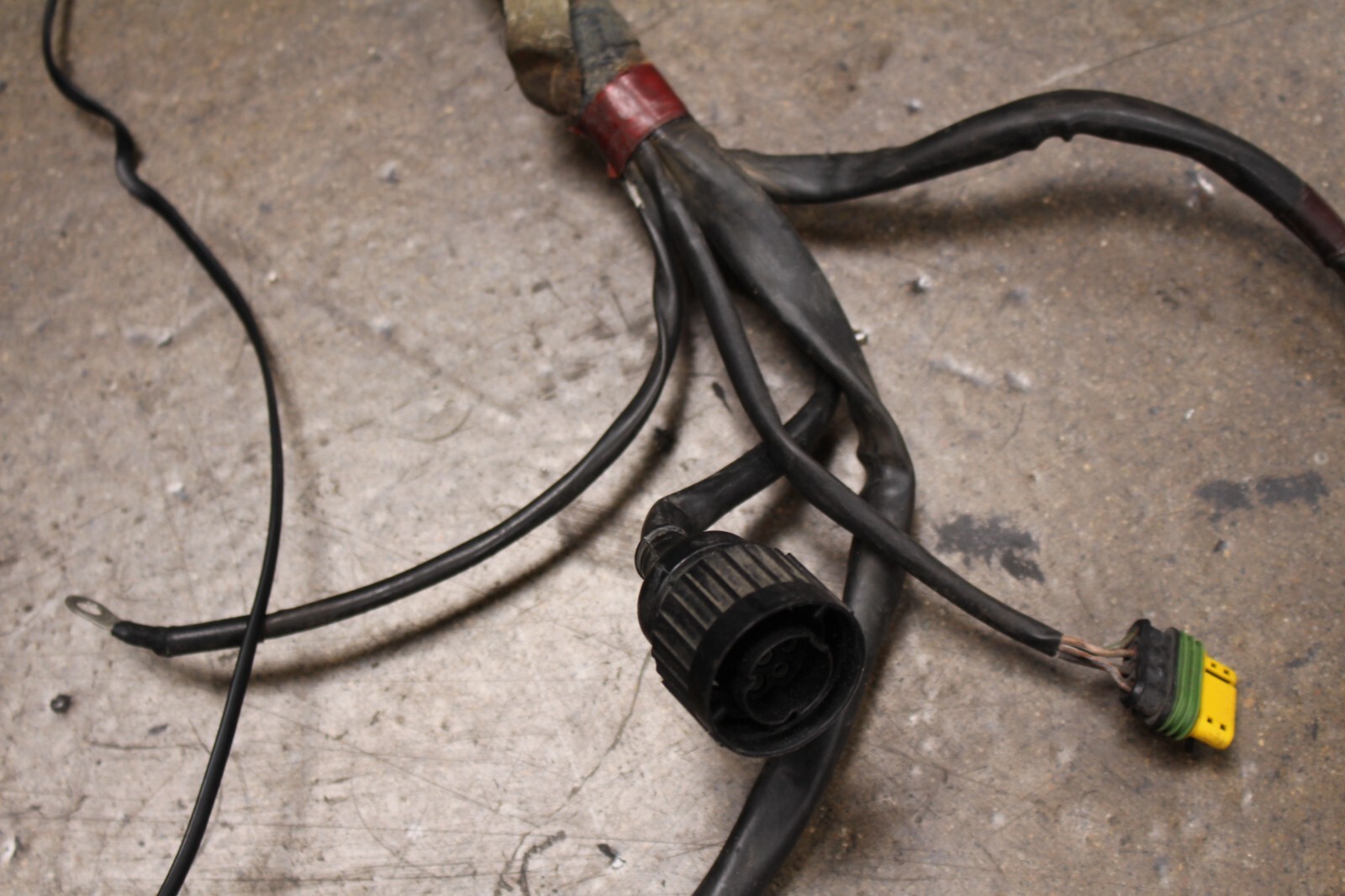 Ferrari 456 M, LH, Left, Injection Wire Harness, Dmg, Used, P/N 179858