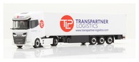 Herpa 957069 Daf Xg+ KüHlkoffer-Sattelzug Transpartner Logistics 1:87 Neu Ovp