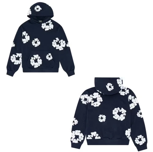 2024 Fashion Black Authentic Cotton Wreath Hoodie Different Sizes Available GIFT - Picture 11 of 19