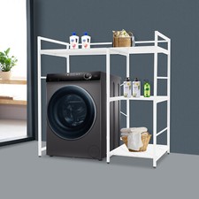 Washing Machine Storage Utility Rack 3 Tier Bathroom Washer Dryer Storage Shelf
