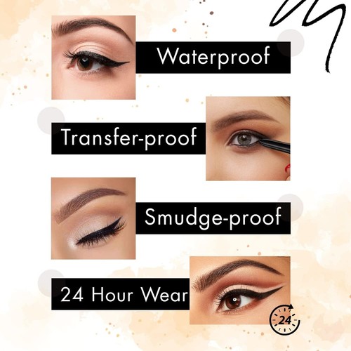 Rimmel London Scandal’Eyes Exaggerate - Matita Occhi Waterproof Automatica - Ner - Foto 4 di 7