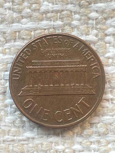 1959 Penny Error off center date side thicker band "L" on thinner band - Picture 3 of 12