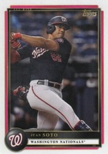 JUAN SOTO TOPPS AARON JUDGE X ALL RISE BASE NATIONALS #80 2022 22