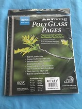 10 Pack Itoya Art Profolio Professional Refillable Multi-Ring Binder 8.5" x 11"