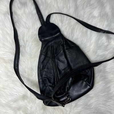 Dakota Leather Co. Mini Backpack/sling bag | eBay