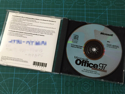 Microsoft Office 97 SR-1 Professional Edition FULL RETAIL CD-ROM