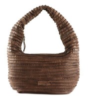 Fredsbruder Riffel Lift Hobo Schultertasche Tasche Hazelnut Braun Neu