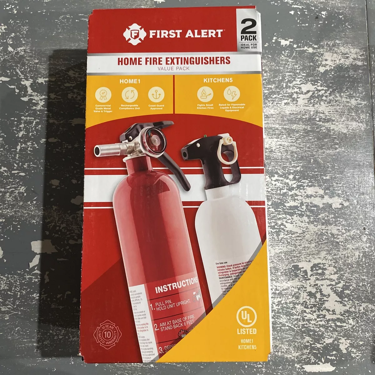 First alert 2024 home fire extinguisher