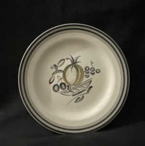 Mid-Century Modern Ridgways Ophidia Ware Snake Stone Plate
