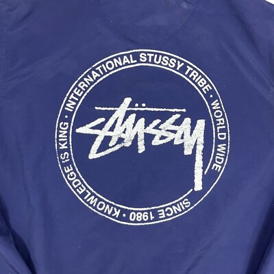 Vintage Y2K Stussy International Tribe Jacket Men's Medium Vintage Y2K Stussy International Tribe Jacket Men's Medium