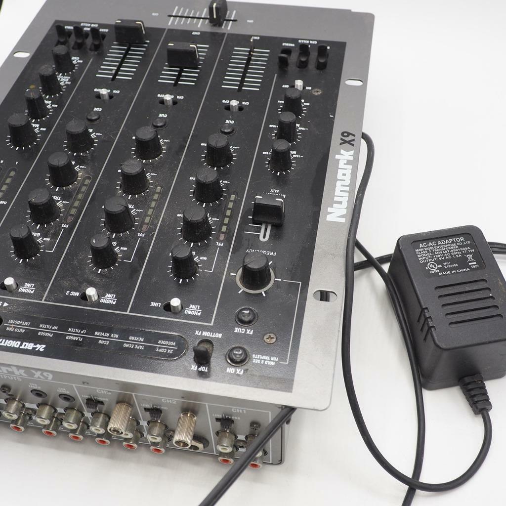 Numark X9 24 Bit 3Channel Digital Scratch Mixer With Effects eBay