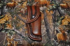 Custom Handmade Lined Sheath for Buck 110 (Sheath Only)