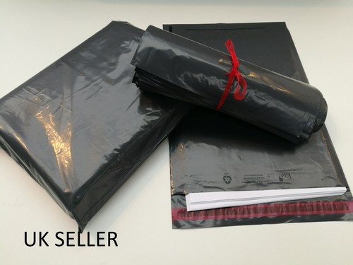 PB TECH [25 Pcs] Strong Poly Mailing Postage Postal Bags In Size 6.5" X 9" Inch Mailing Bags Quality Self Seal Grey Plastic Mailers (25, 6.5" X 9 - Foto 3