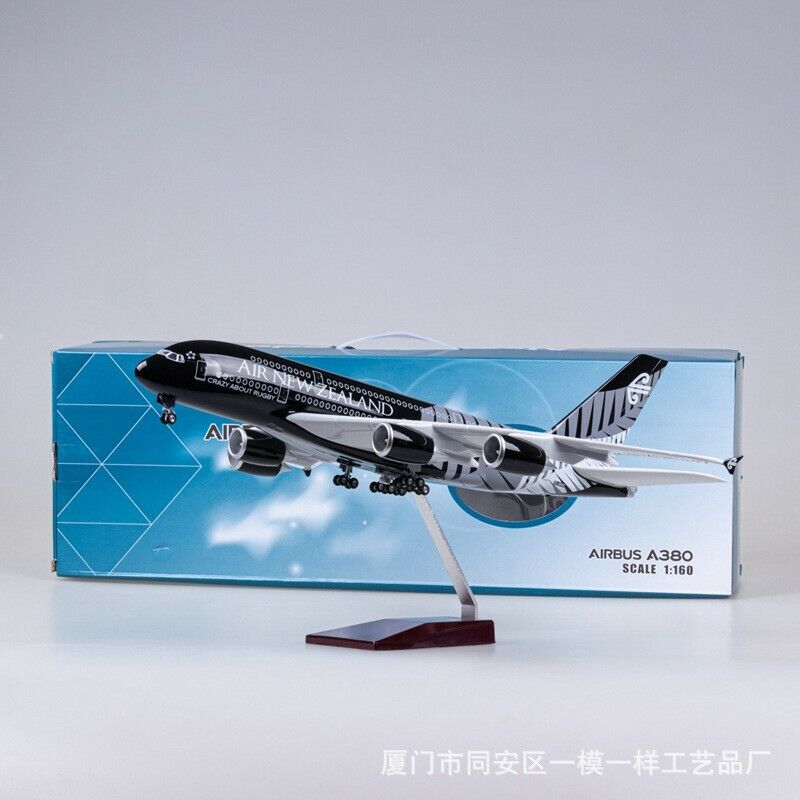 1/160 Scale 45cm Air Newzealand Airplane A380 passengerPlane